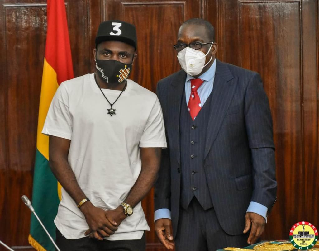 Emmanuel Tagoe and Alban Bagbin