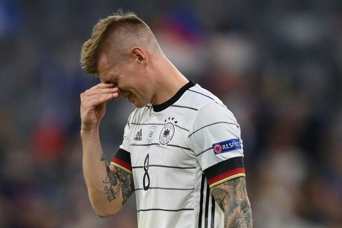 Kroos and Germany slipped to a disappointing defeat