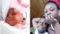 Edem and wife, Stacey Hotor welcome new child