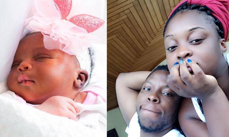 Edem and wife, Stacey Hotor welcome new child