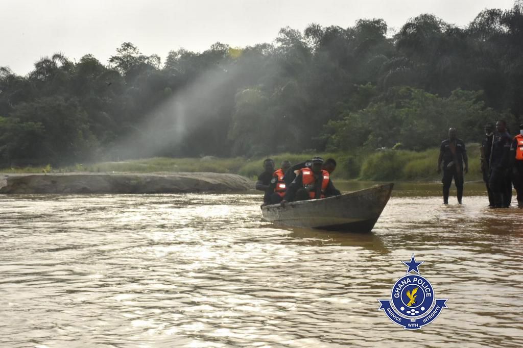 Police Operations Vanguard destroys 59 Changfang motors used for galamsey