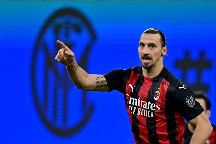 Ibrahimovic returned to AC Milan in January 2020