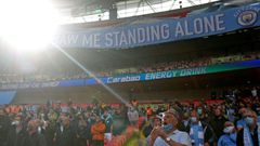8,000 fans were in attendance for the League Cup final between Tottenham and Manchester City as part of a test event
