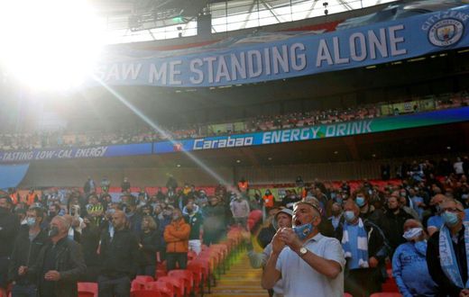 8,000 fans were in attendance for the League Cup final between Tottenham and Manchester City as part of a test event