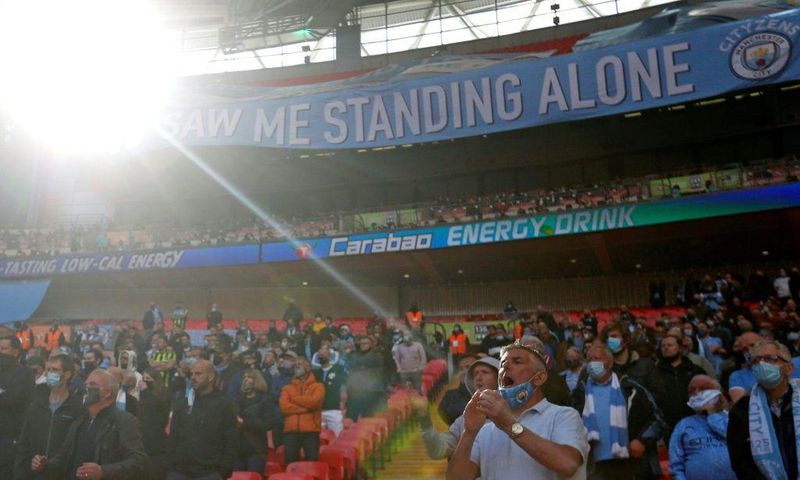 8,000 fans were in attendance for the League Cup final between Tottenham and Manchester City as part of a test event
