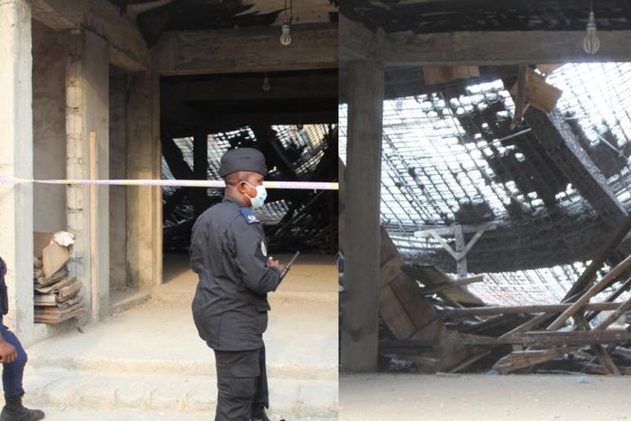 Building collapse at Adabraka leaves 2 injured