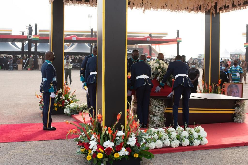 Jerry John Rawlings' funeral