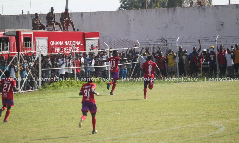 GPL: Hearts of Oak beat Eleven Wonders to go top of the league