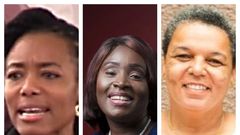 Zanetor Rawlings, Gifty Ampofo-Twum and Gizella Tetteh-Agbotui