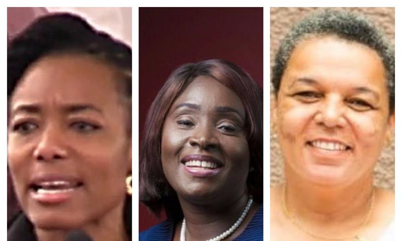 Zanetor Rawlings, Gifty Ampofo-Twum and Gizella Tetteh-Agbotui