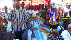 Naabakpema Mahama Ahmed Mahama with Dr Mahamudu Bawumia