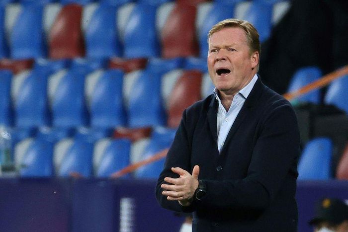 Ronald Koeman said he will hold further talks with Barcelona president Joan Laporta at the end of the season.