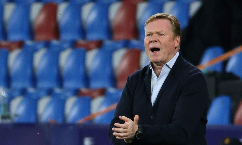 Ronald Koeman said he will hold further talks with Barcelona president Joan Laporta at the end of the season.