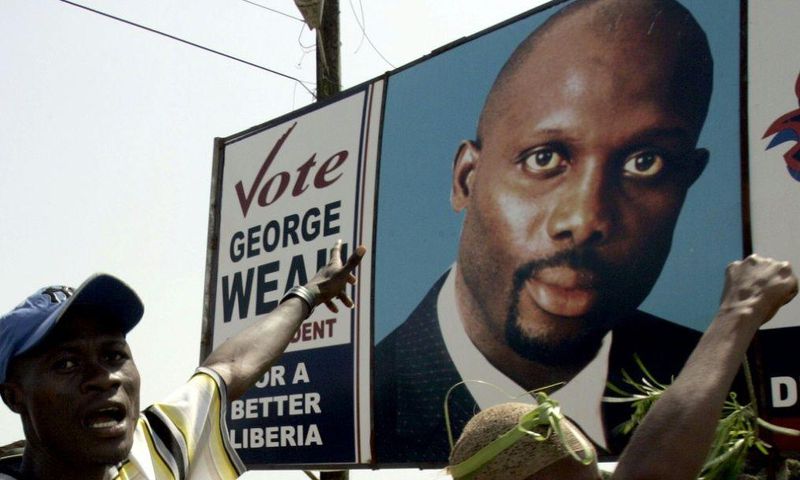 George Weah has been  president of Liberia since 2018