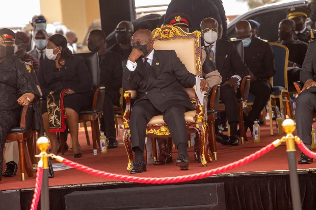 Jerry John Rawlings' funeral