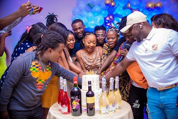 Akuapem Poloos birthday photos