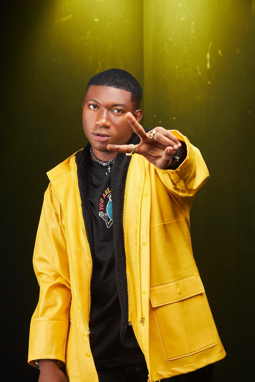 Nigerian musical star of the moment, Kendickson is mind blowing