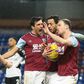 Ashley Barnes (right) scored Burnley's equaliser in a 1-1 draw against Fulham