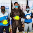 GFA Decathlon Ghana presents 1000 balls to GFA