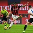AC Milan's Swedish forward Zlatan Ibrahimovic (L) scored a brace against Inter last October.