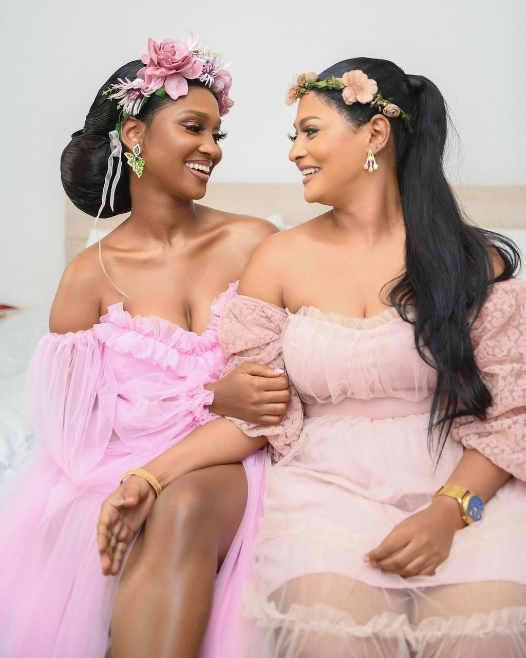 Mimi and her mum