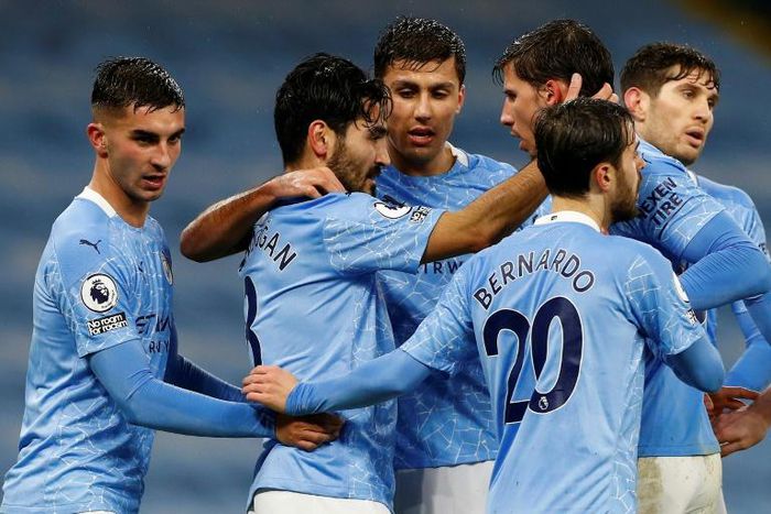 Manchester City's players have returned to training after a coronavirus outbreak at the club