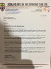 Hearts of Oak's letter to GFA