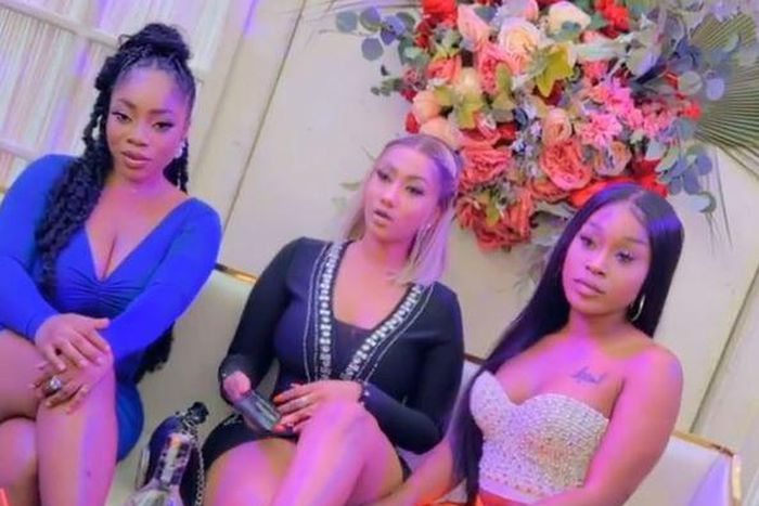 Moesha, Hajia4Reall and Efia Odo