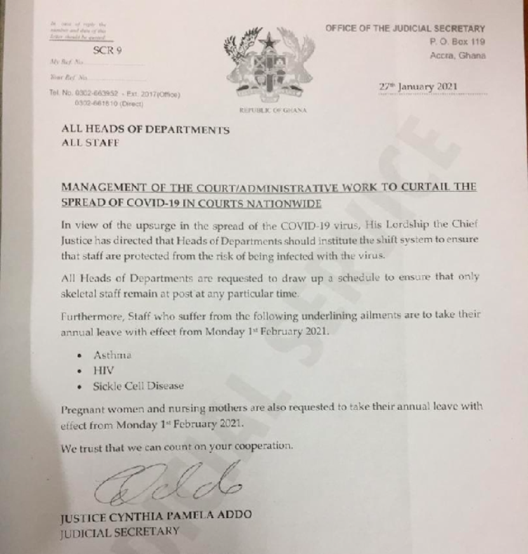 Courts to run shift system due to surge in COVID-19 cases