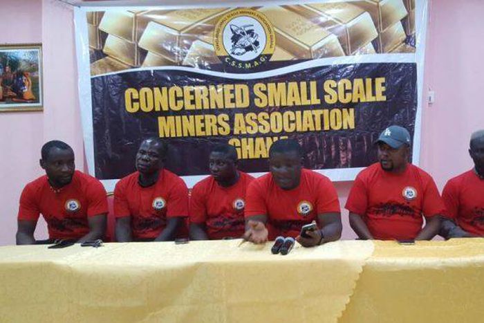 Concerned small scale miners