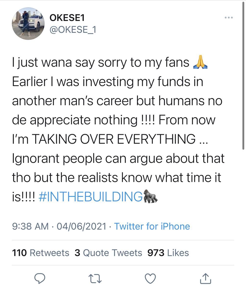 Rich kid Prince TOD and singer Okese1 clash over Rolex wrist watch