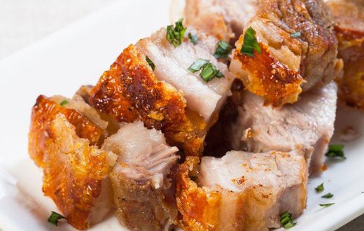Spicy fried pork chops