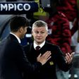 Ole Gunnar Solskjaer (R) reached his first major final as a coach