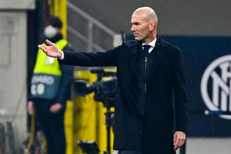 Zinedine Zidane's Real Madrid sit in fourth place in La Liga, seven points behind Real Sociedad in top spot