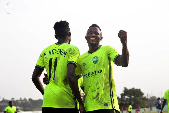 Joseph Esso bags a brace