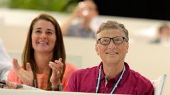 Bill and Melinda Gates.
