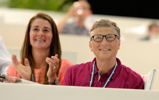 Bill and Melinda Gates.