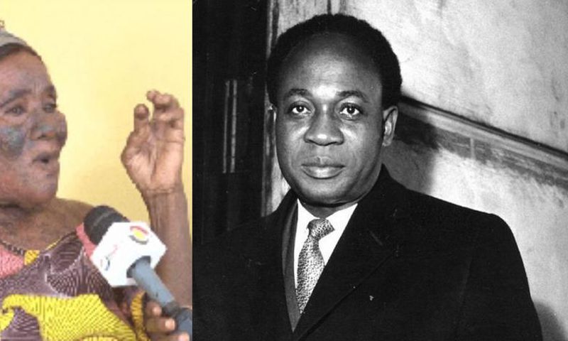 80-year-old woman speaks about how Nkrumah helped her get a job as tractor driver