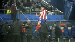 Diego Forlan's two goals won Atletico Madrid the Europa League final against Fulham in 2010