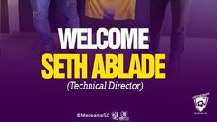 Medeama welcome Seth Ablade