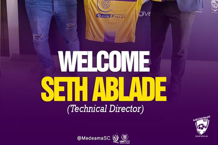 Medeama welcome Seth Ablade