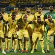 Benin pose before playing Guinea-Bissau at the 2019 Africa Cup of Nations in Egypt