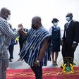 Prez. Akufo-Addo commiserating with President Roch Marc Christian Kabore of Burkina Faso