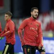 Eden Hazard was an unused substitute against Denmark in September but has not appeared for Belgium since their last Euro qualifying game in November 2019