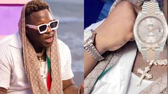 Medikal's fake rolex