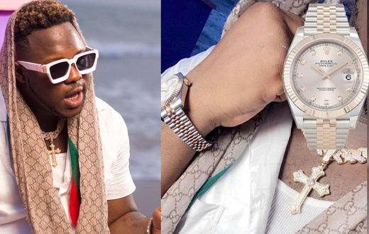 Medikal's fake rolex