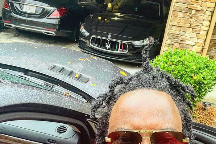 Sonnie Badu shows off his garage