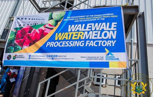 Walewale watermelon juice factory