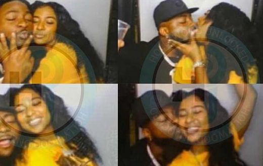 Davido captured kissing Young MA's ex-girlfriend