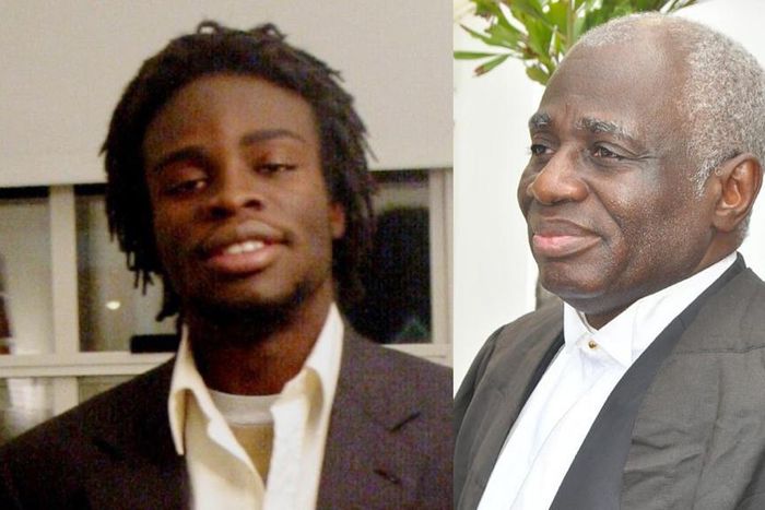 Manifest and his dad, Lawyer Tsatsu Tsikita